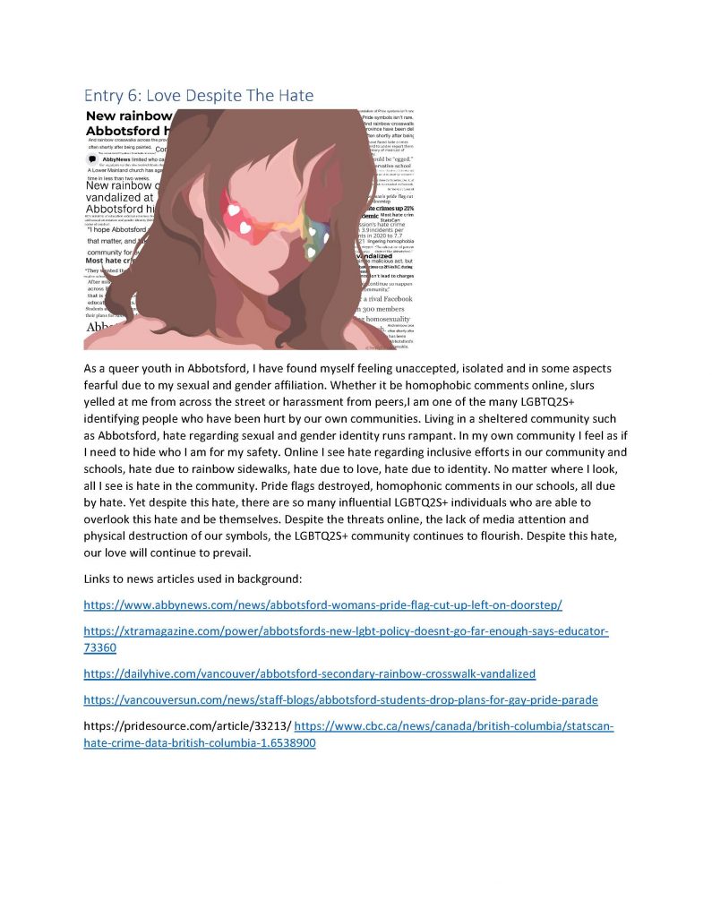 The Laramie Project: digital art competition