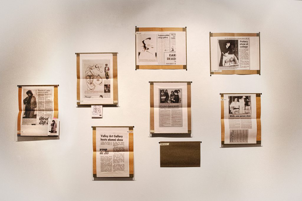 Newspaper Articles in Folders