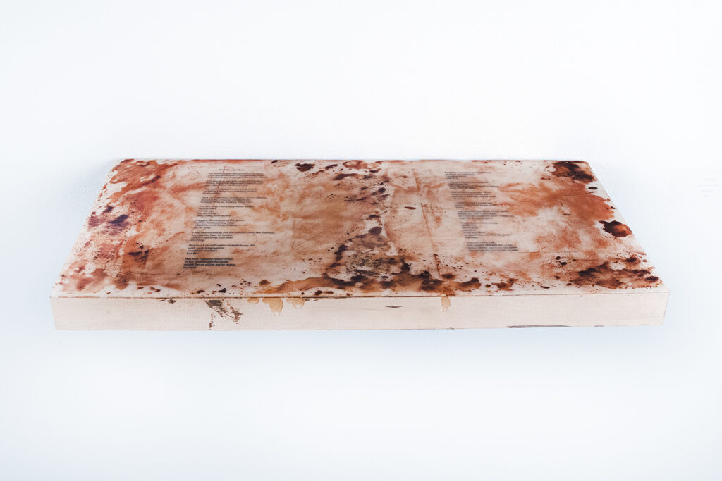 Allie Risley, Back into the Deep, Encaustic, 2018