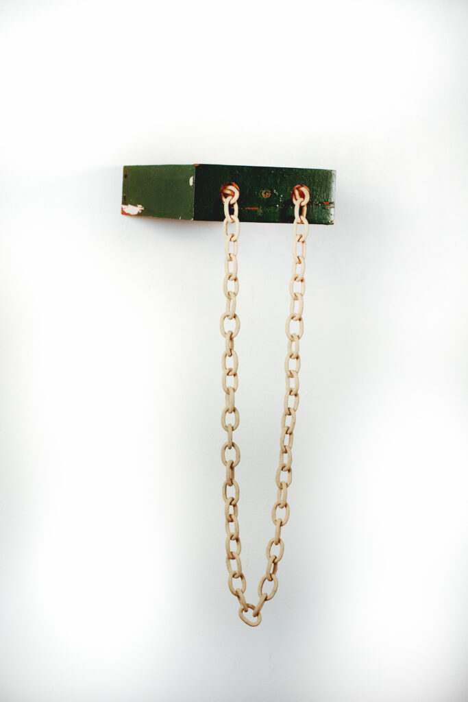 Melanie Jones, "Hindsight", Found Drawer, Ceramics, 2026.
