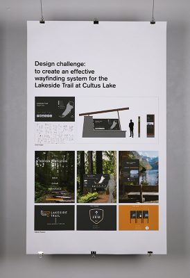 "Experimental Design and Wayfinding", Karin Jager and Jennifer Deon, Graphic and Digital Design II