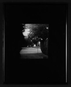 Ryan Branch, "Agoraphobia," Black and white photograph, 20" x 16", 2006, Accession number: 2006.003.001