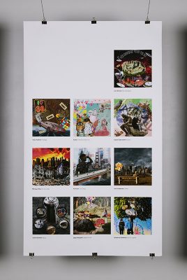 "Thematic Collage", Jennifer Deon, Digital Design Media I
