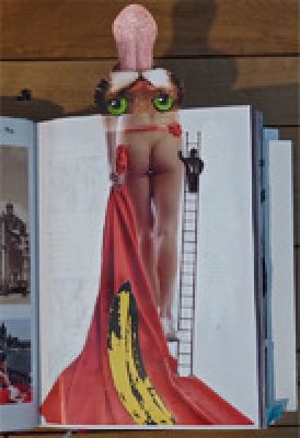 Paul Hill, "Altered Book", 2018