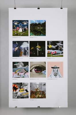 "Thematic Collage", Jennifer Deon, Digital Design Media I