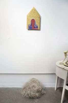Nathan Davis – Exodus, Etching, photo transfer, fibre, light