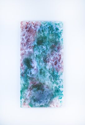 Allie Risley, Wind in the Trees, Encaustic, 2025