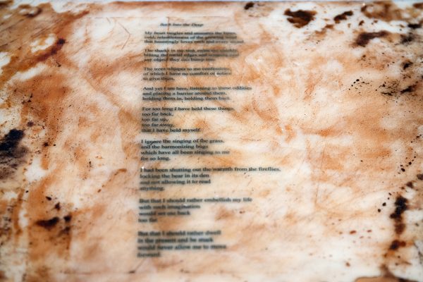 Allie Risley, Back into the Deep, Encaustic, 2018