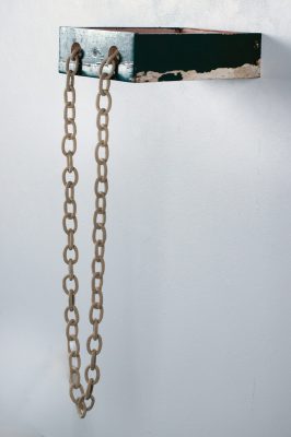 Melanie Jones, "Hindsight", Found Drawer, Ceramics, 2026.